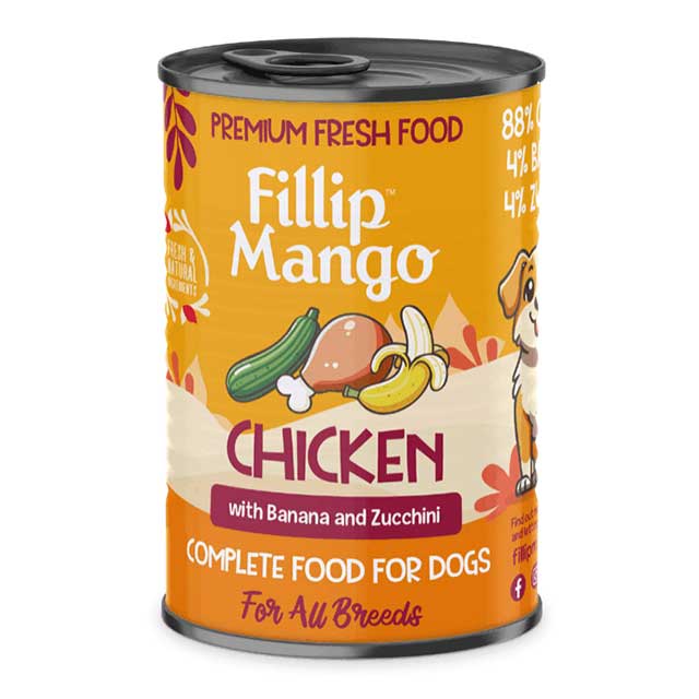 Pollo Banana para perro