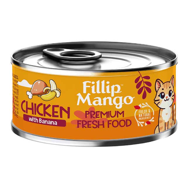 Pollo Plátano para gato