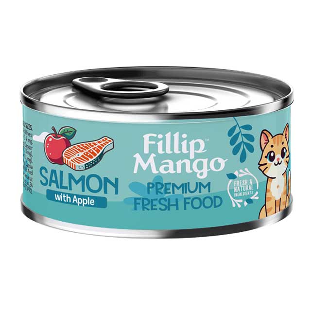 Salmón Manzana para gato